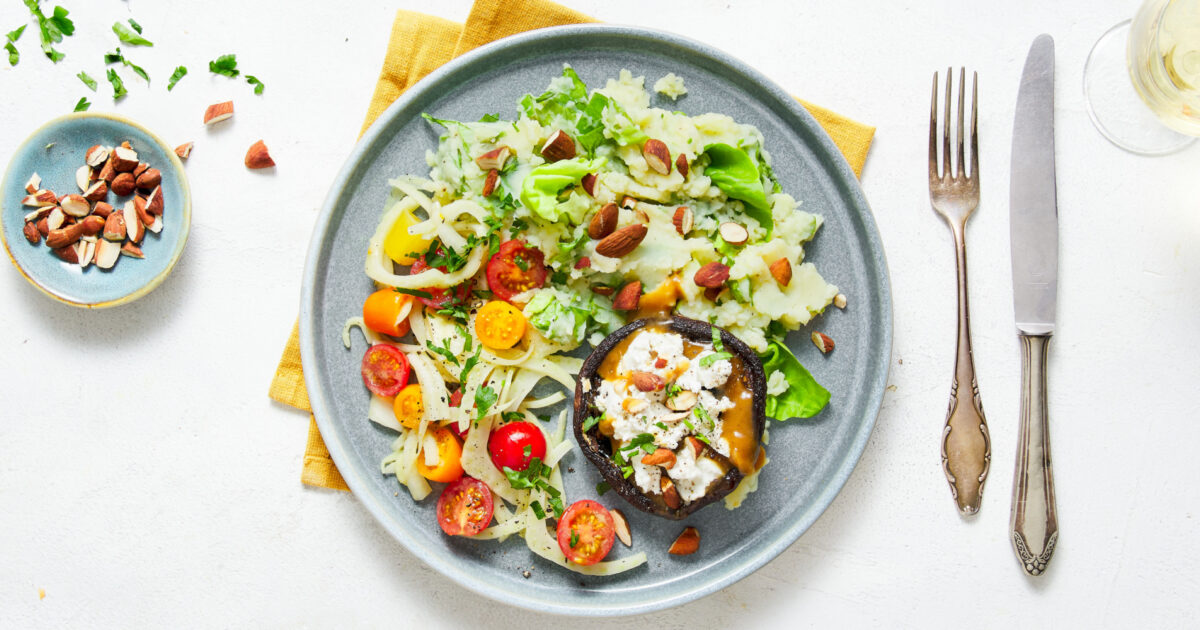 Slapreistamppot met geitenkaas Recepten uit onze maaltijdboxen