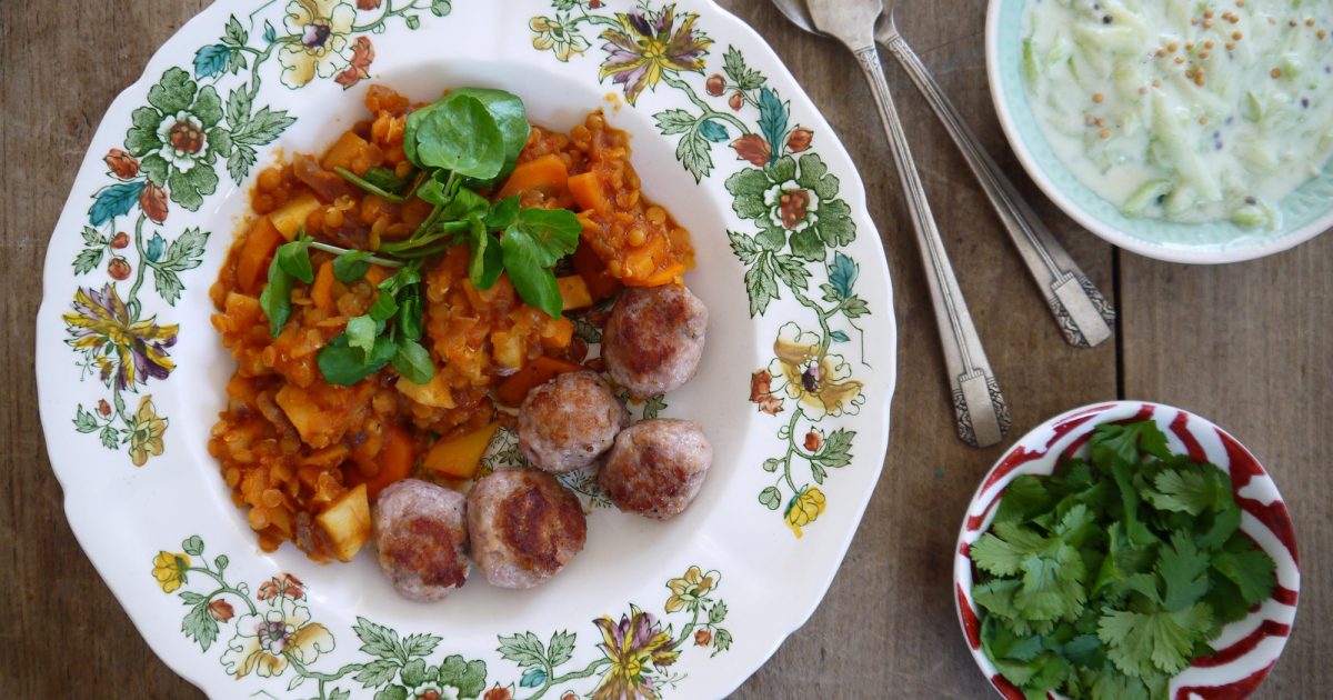 Rode linzen curry | Recepten uit onze maaltijdboxen | Crisp Weekbox